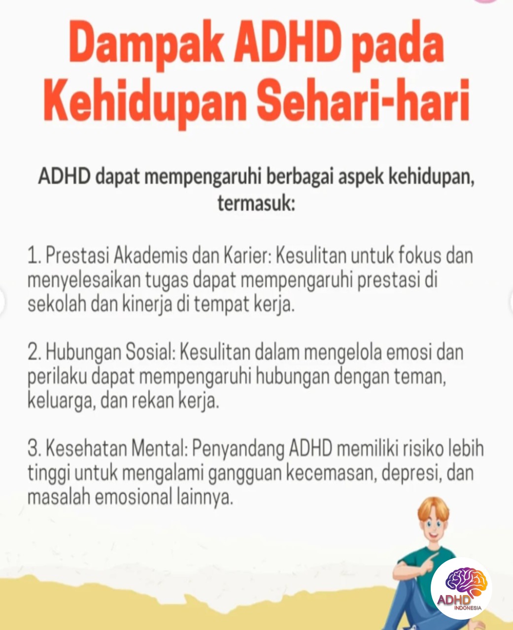 ADHD dan Hubungan Sosial Anak di Lingkungan Sekolah di Kabupaten Batang Hari