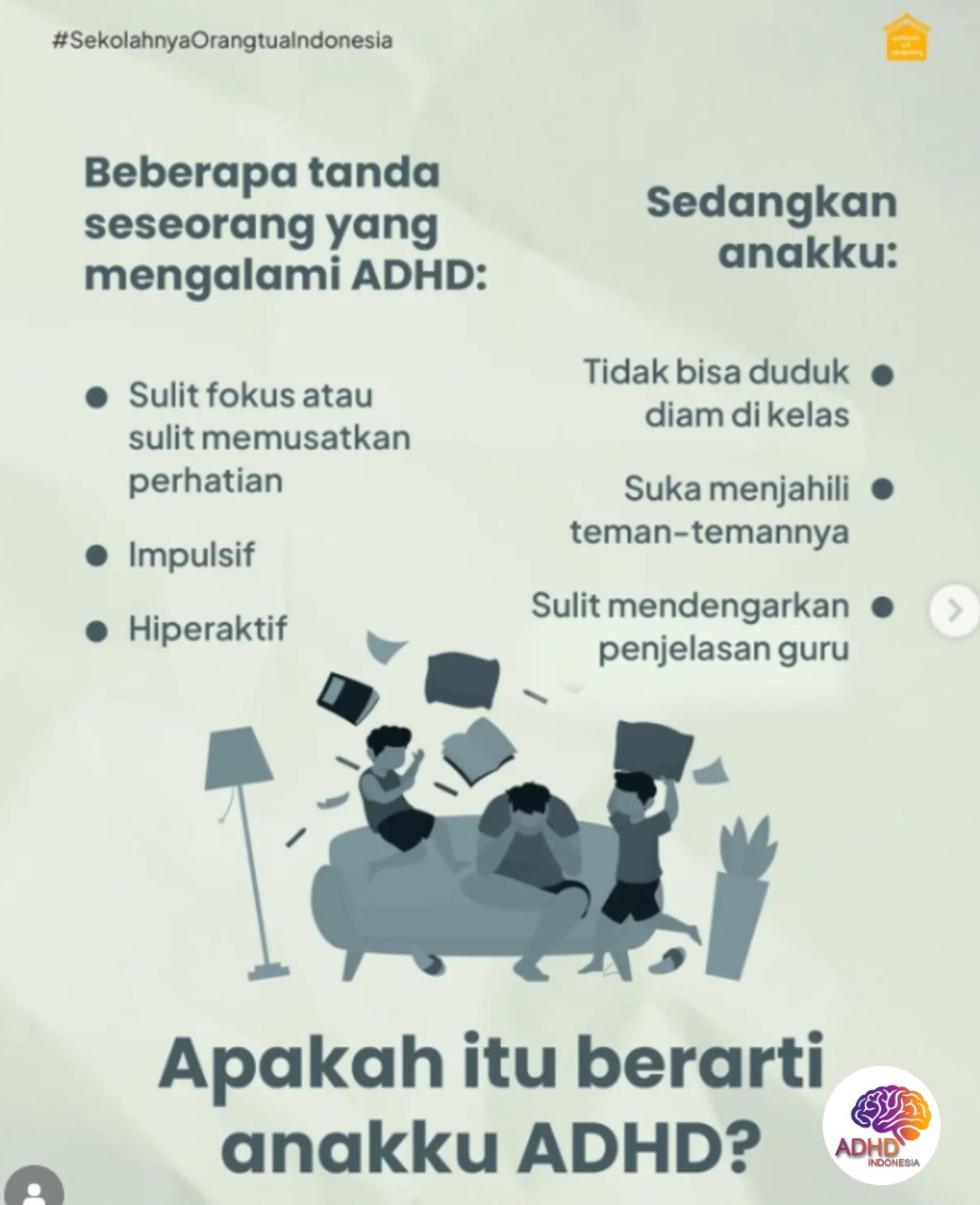 Ciri dan Gejala ADHD pada Anak Usia Dini di Kabupaten Batang Hari