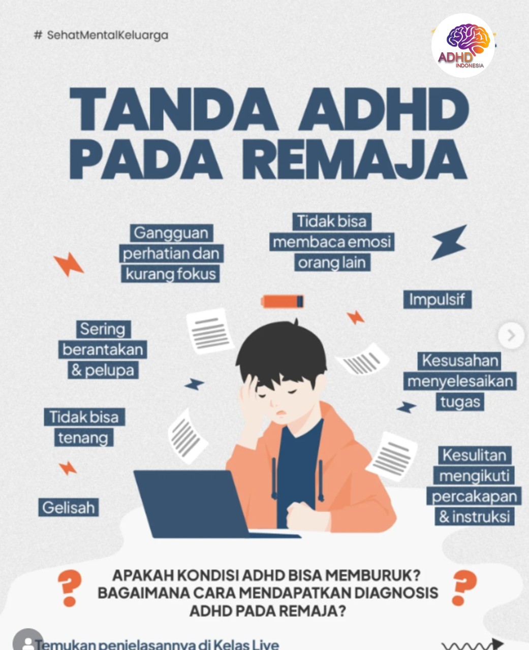 Screening ADHD Non-Diagnostik: Edukasi Awal bagi Orang Tua di Kabupaten Batang Hari